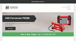 Desktop Screenshot of hiltiferroscanhire.co.uk